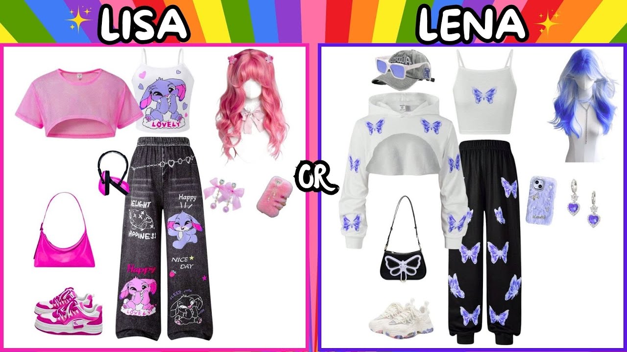 Lisa or Lena: Ultimate Fashion Edition 👗✨ | Choose Your Style!