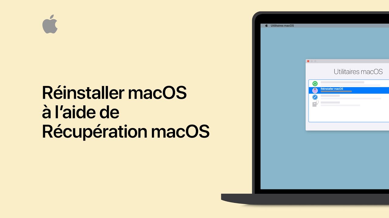 R&eacute;installer macOS &agrave; l&rsquo;aide de R&eacute;cup&eacute;ration&nbsp;macOS&nbsp;| Assistance&nbsp;Apple