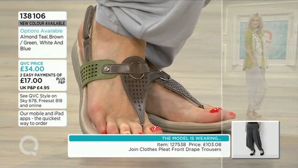 Foot model Sally from QVC