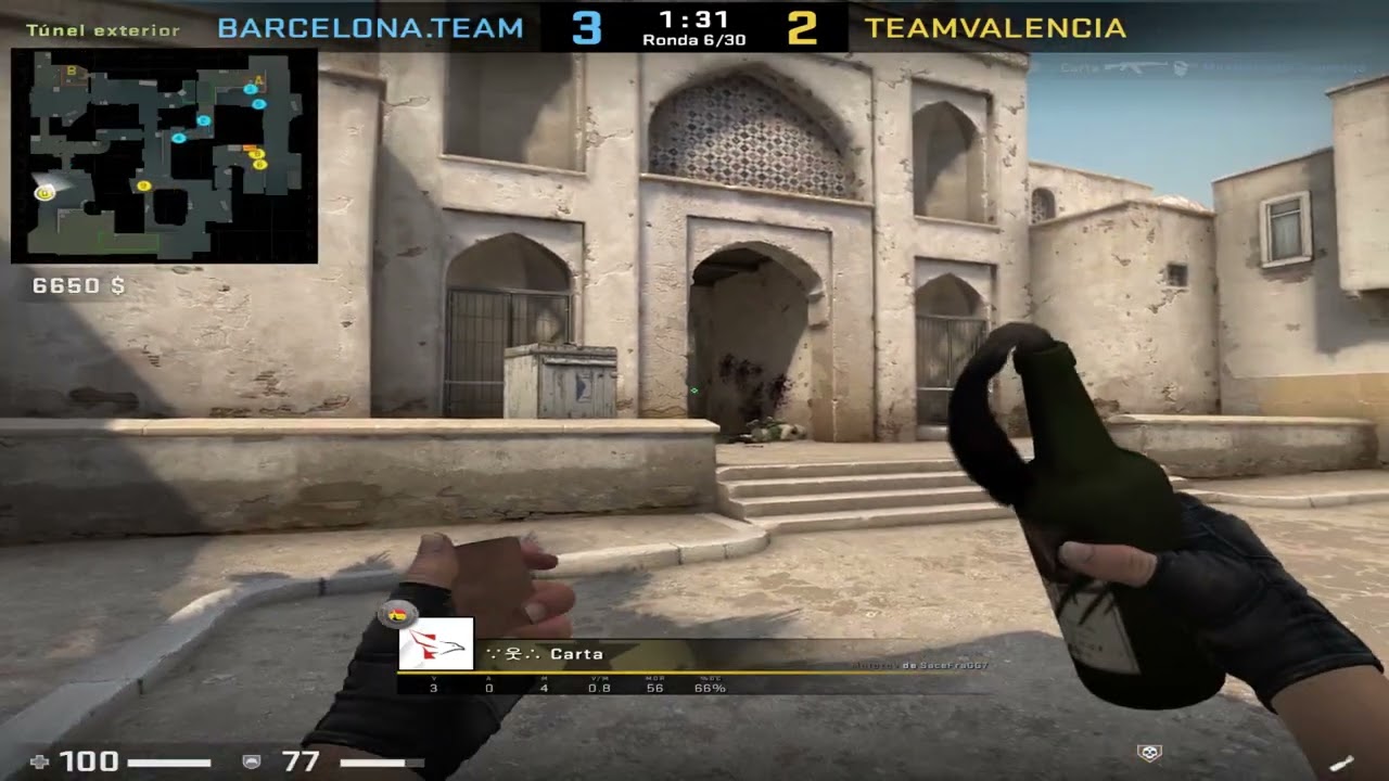 SEMIFINALES ECL - Valencia vs Barcelona - Match Completo - 1/3 BO3