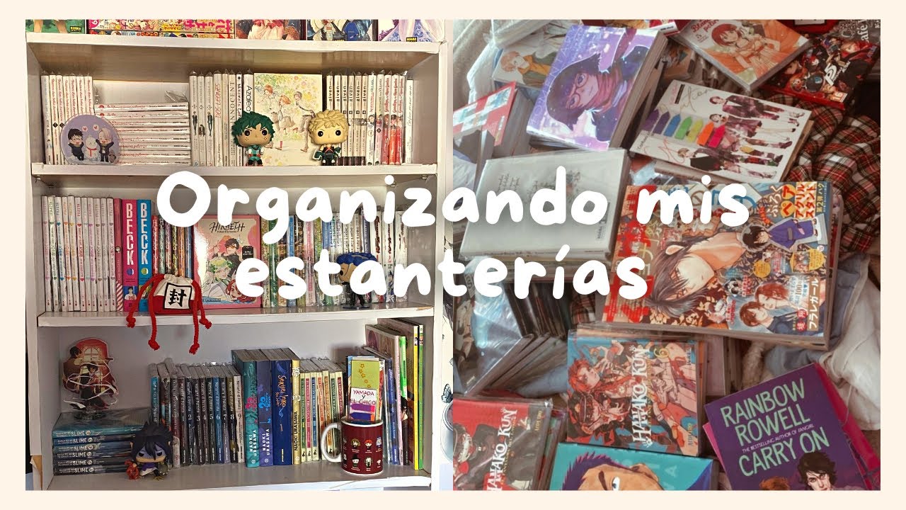 ✨Ordenando mis estanterías Manga✨ | Manga Tour 2023