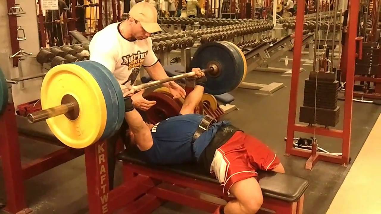Jukka Nyyssölä Penkki  170 kg x 7 - Terminated bench press!