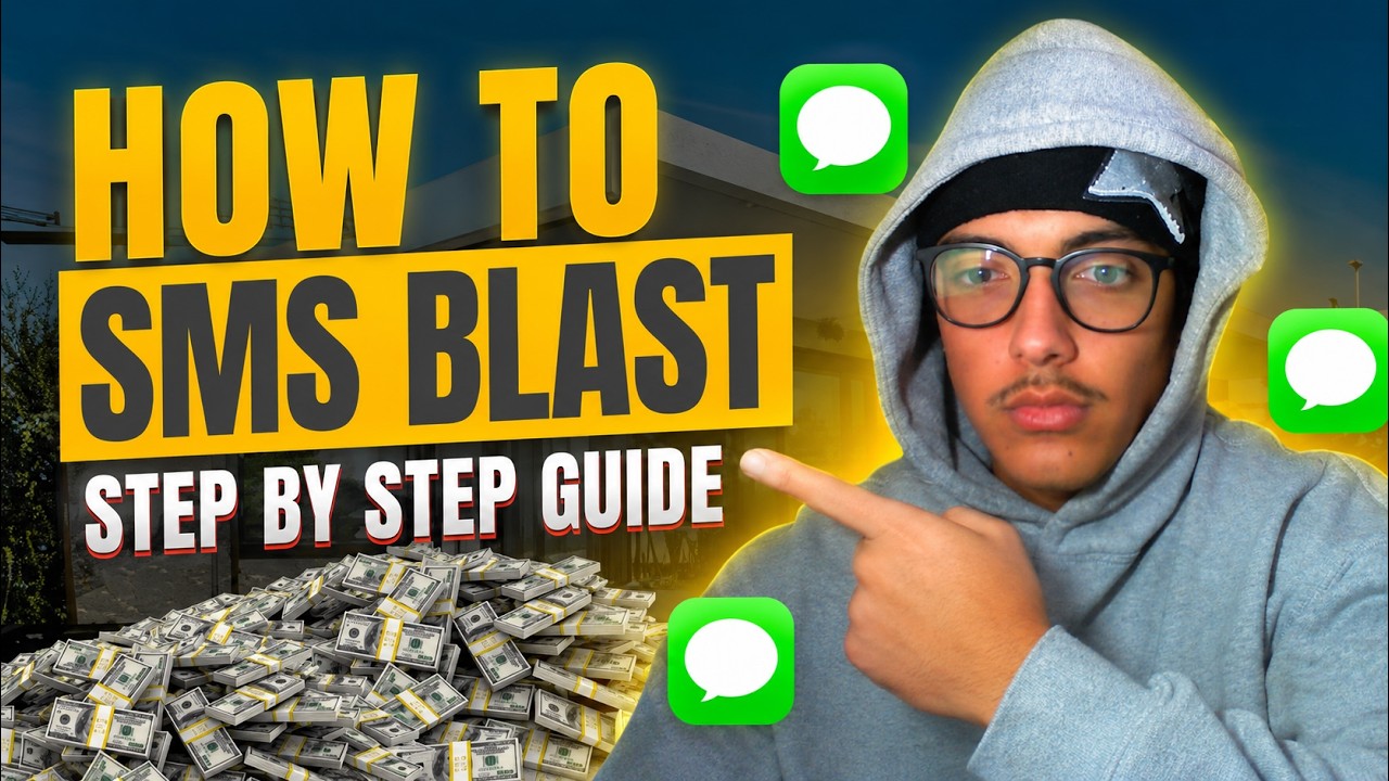 SMS Text Blasting Step by Step Guide (2026)