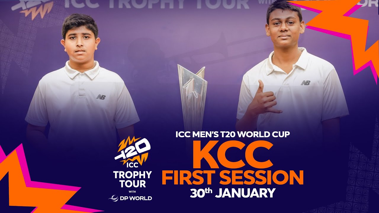LIVE: ICC Trophy Tour - ICC Men's T20 World Cup 2026