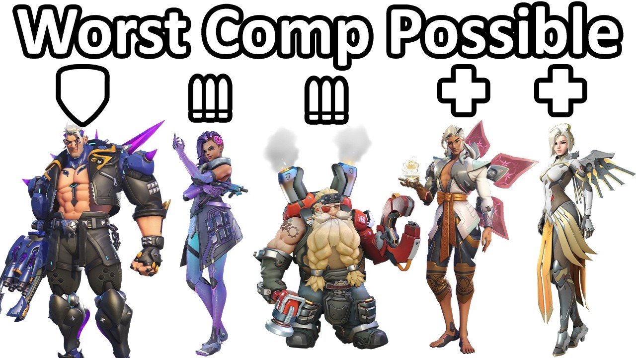 Вот ХУДШИЕ герои Overwatch, выбранные голосованием.