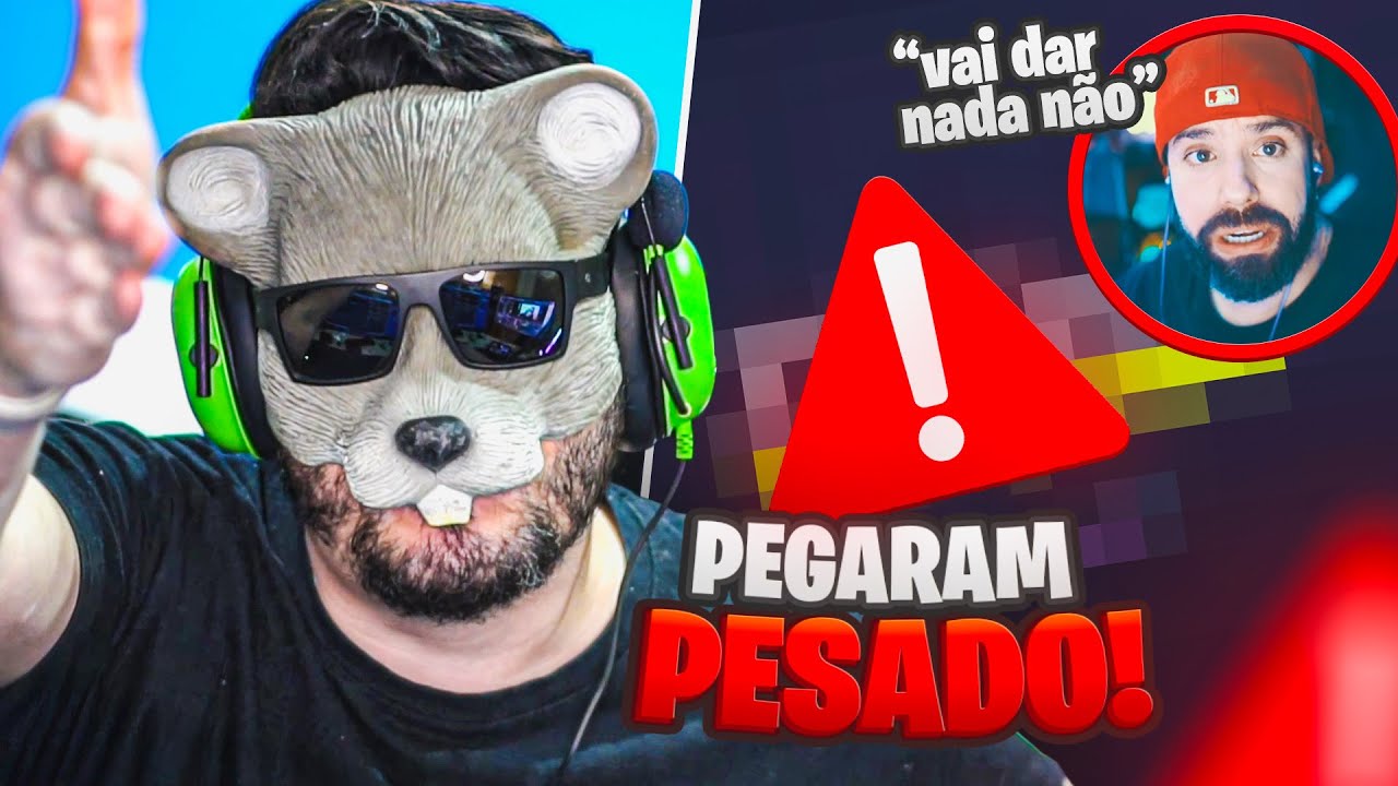 VAMOS ACABAR TOMANDO BAN POR CAUSA DISSO!