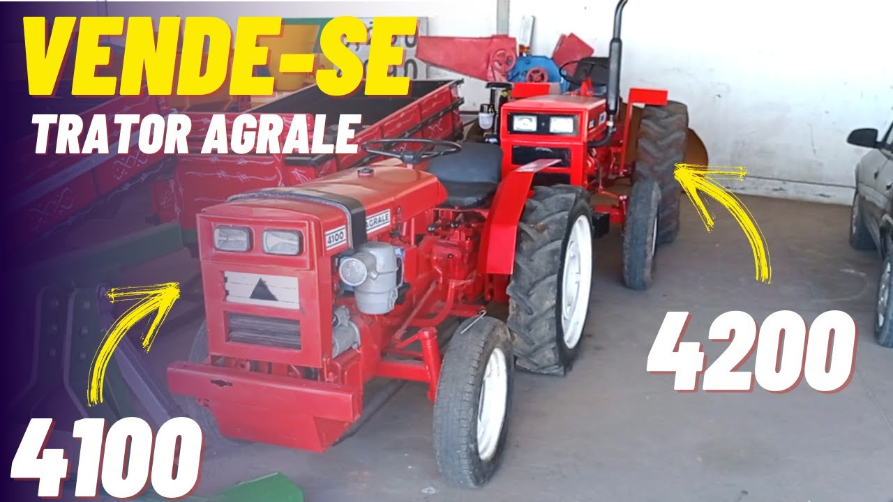 TRATORES À VENDA | Agrale 4100, 4200 e massey 50x 73991354159