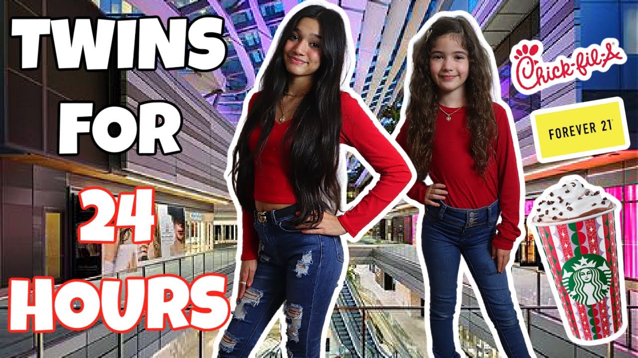 TURNING INTO MY SISTER'S TWIN FOR 24 HOURS! GONE WRONG!!