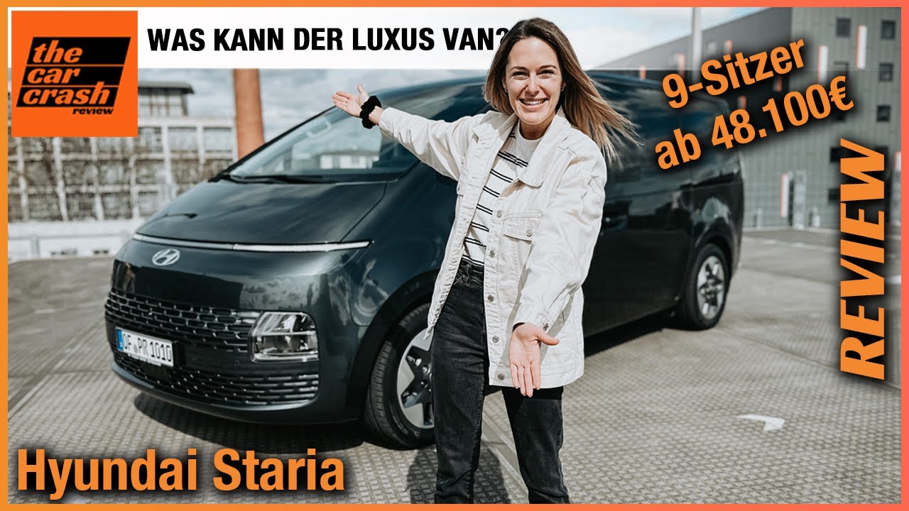 Hyundai Staria Prime (2023) So GUT ist der Van mit 9 Sitzen ab 48.100€! Fahrbericht | Review | Test
