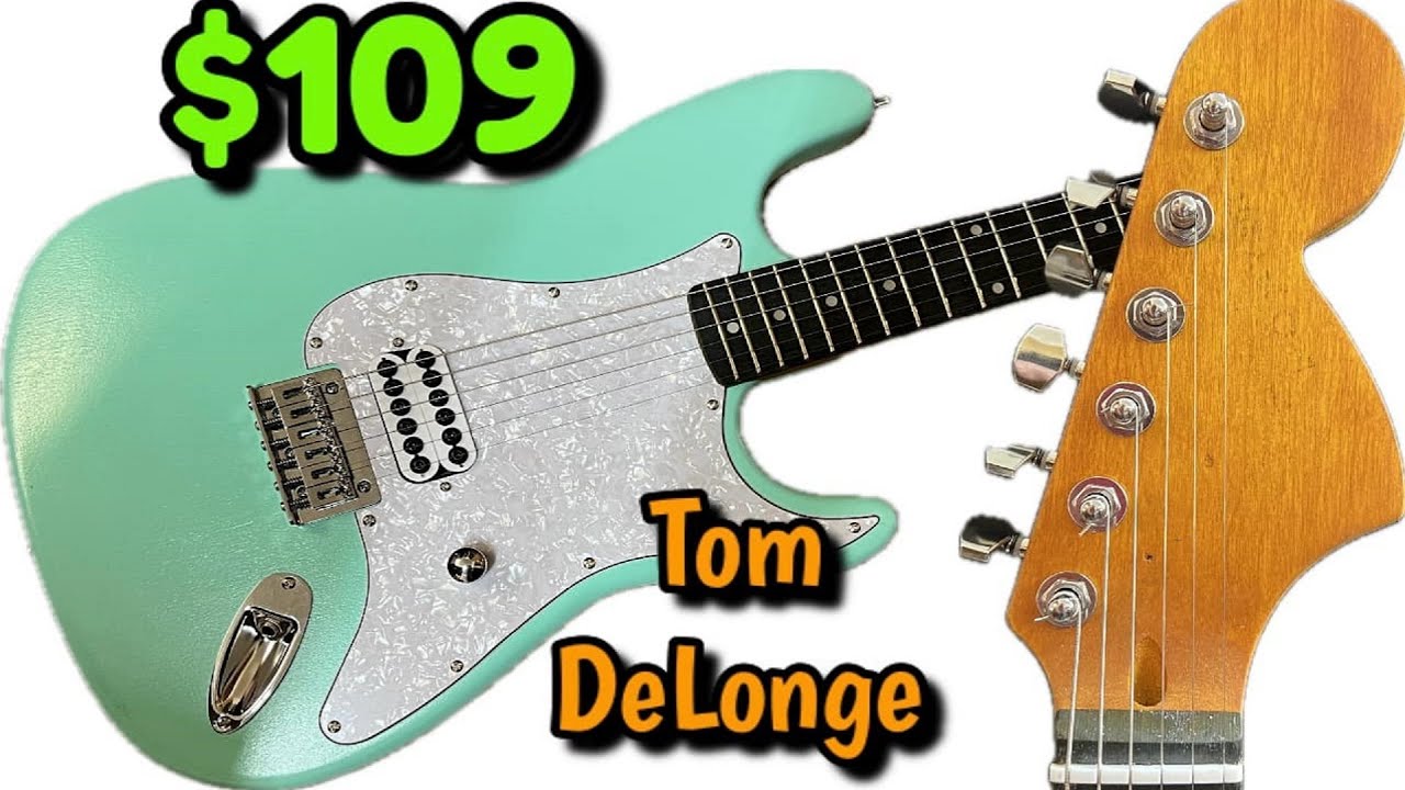 Fender хочет 1300 долларов за эту подписную гитару Тома ДеЛонга!!! Я построил такую ​​по цене зву...