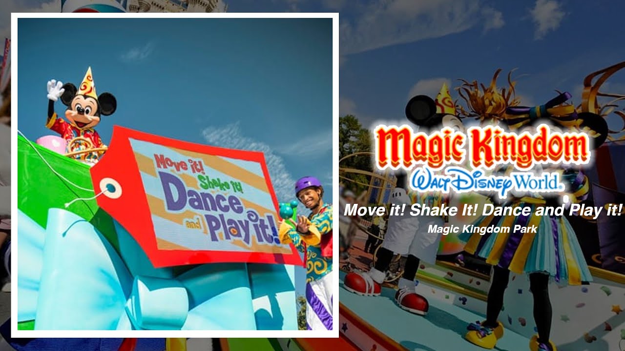 Magic Kingdom ~ Move it! Shake it! Dance and Play it! Street Party (SOURCE AUDIO)