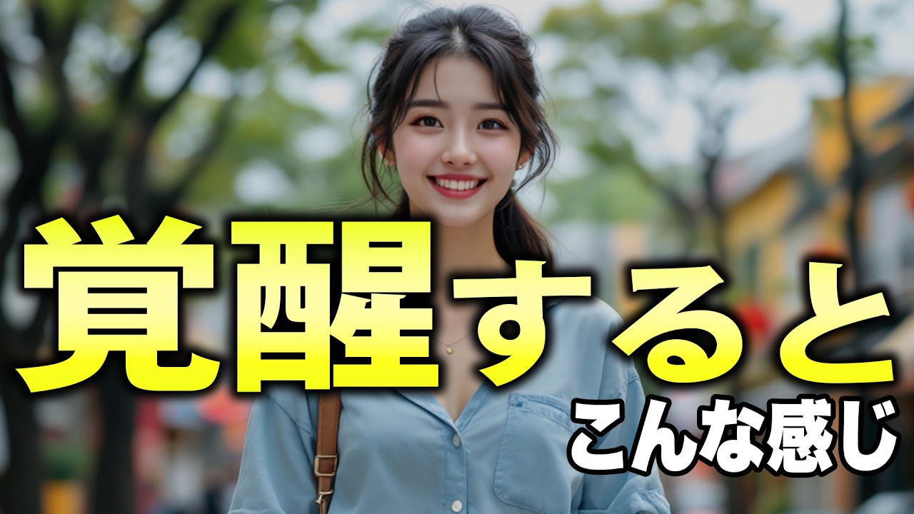 覚醒した人にだけ見える世界。あなたの日常が変わり始める瞬間