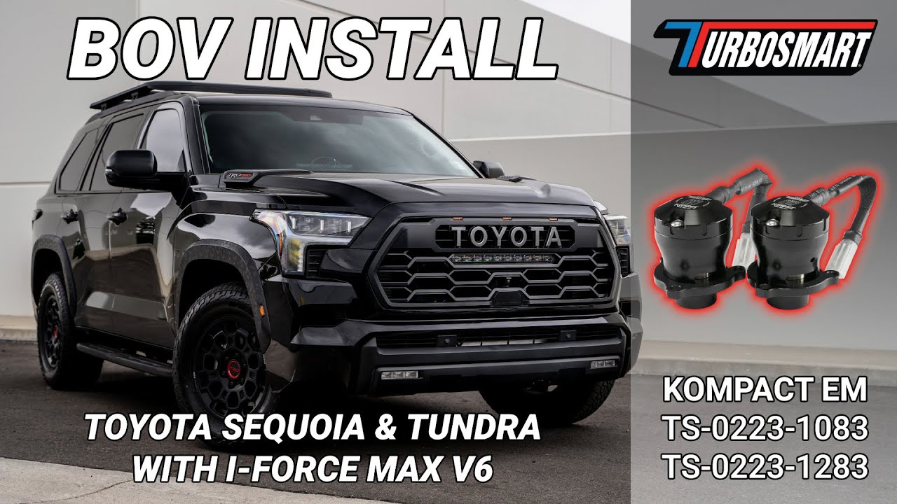 BOV INSTALL: Toyota Tundra and Sequoia Blow-Off Valve (P/N: TS-0223-1083 & TS-0223-1283)