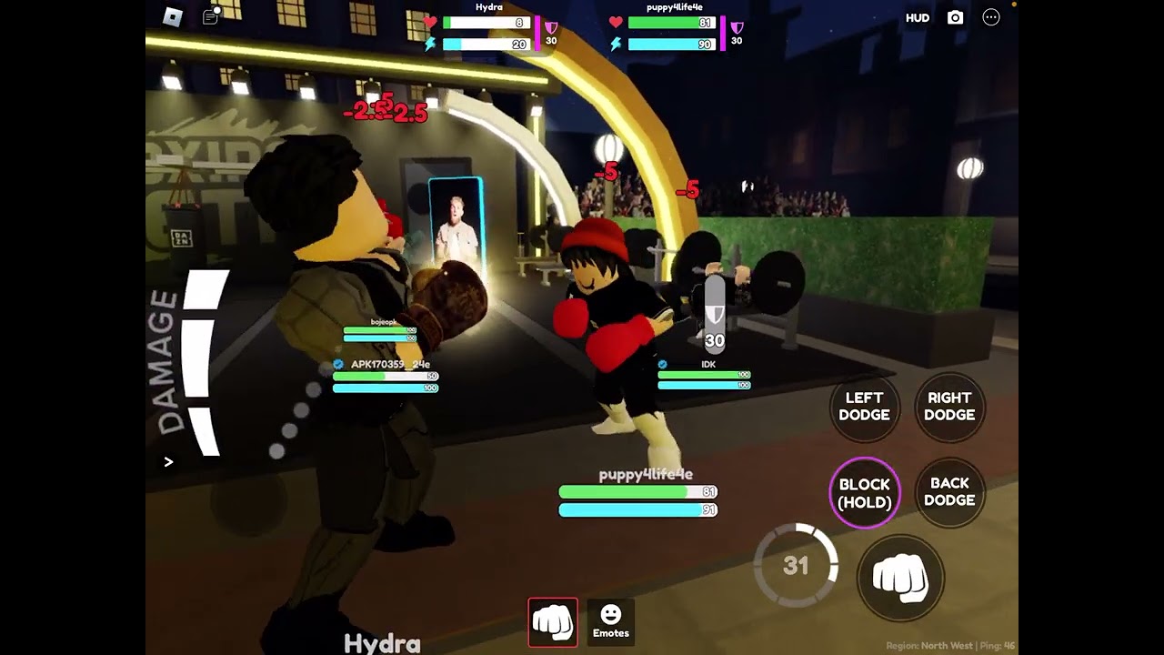 Im playing boxing beta