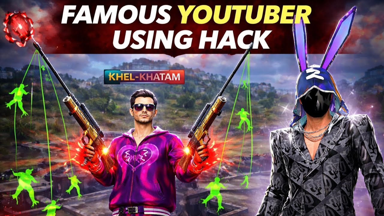 Famous YouTuber Caught Using Hack in CS Ranked Match 😱 | Free Fire Reality