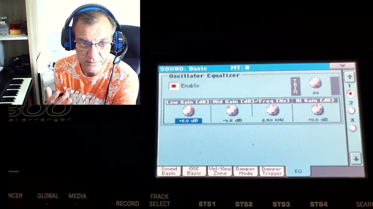 Sređivanje klavijature #Mixer #Bubanj #Bas prije razglasa