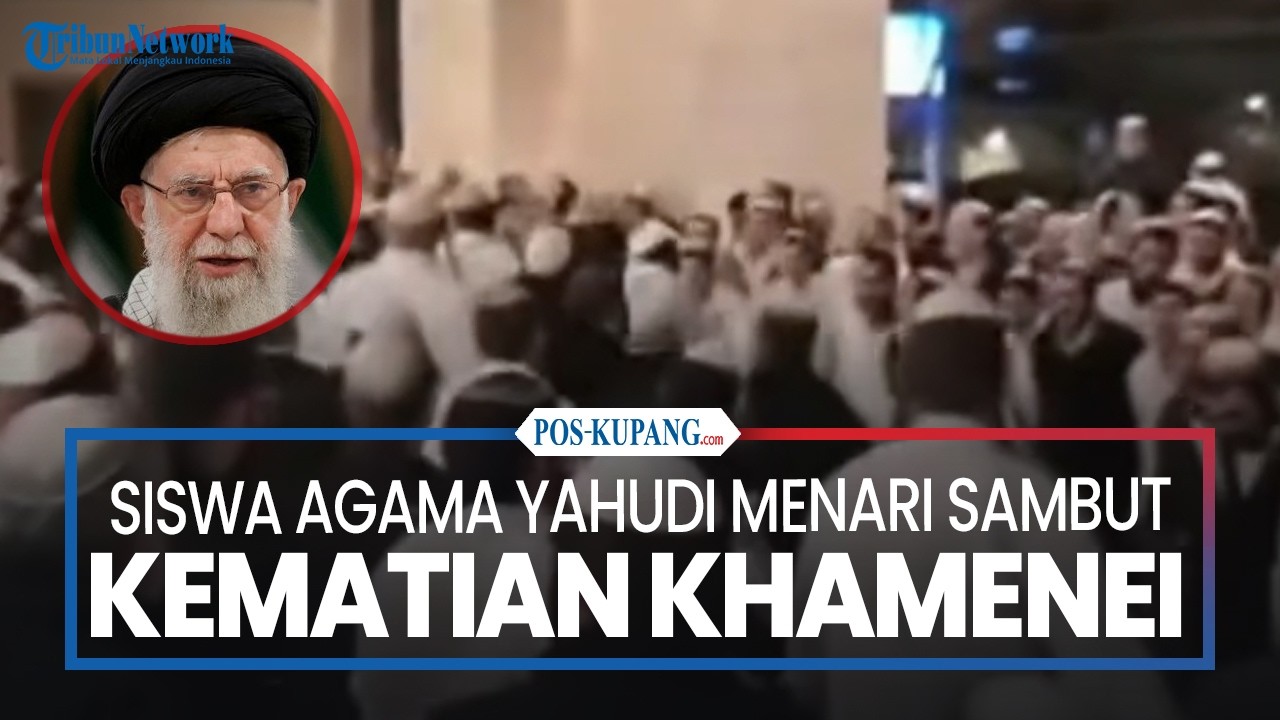 Siswa Agama Yahudi Menari Sambut Kematian Ali Khamenei