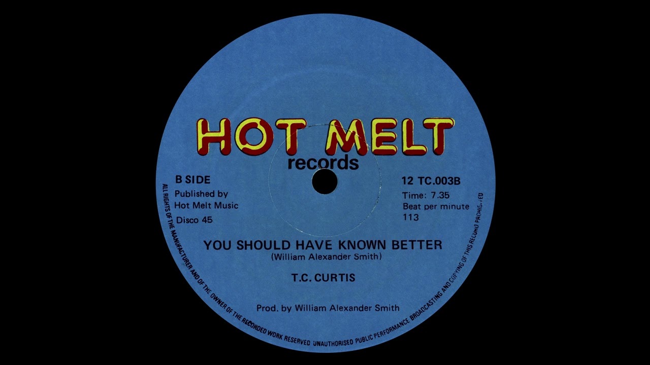 T.C. Curtis - You Should Have Known Better (Dub Mix) (1985)