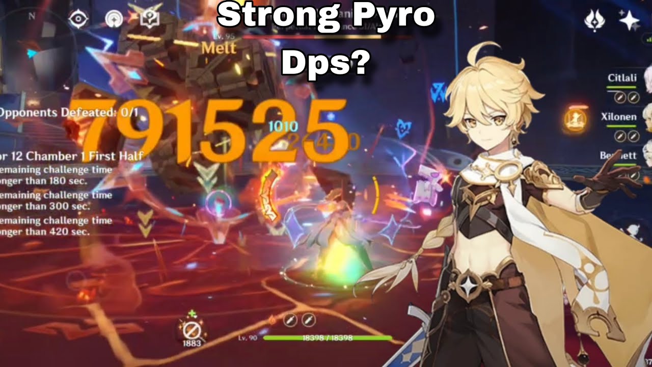 Pyro Traveller is a Strong Carry Now || Genshin Impact 6.3 Abyss