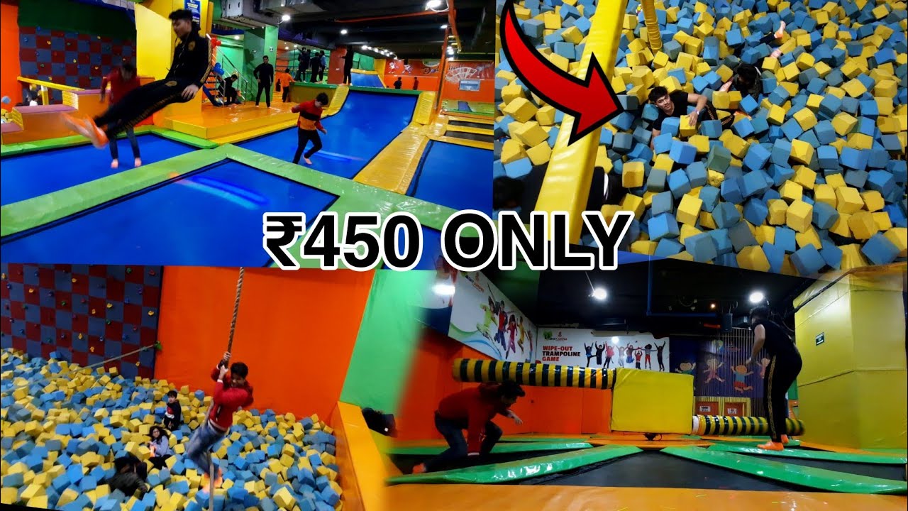 Skyjumper Trampoline Park Gurgaon | just rupees ₹450 😱💯