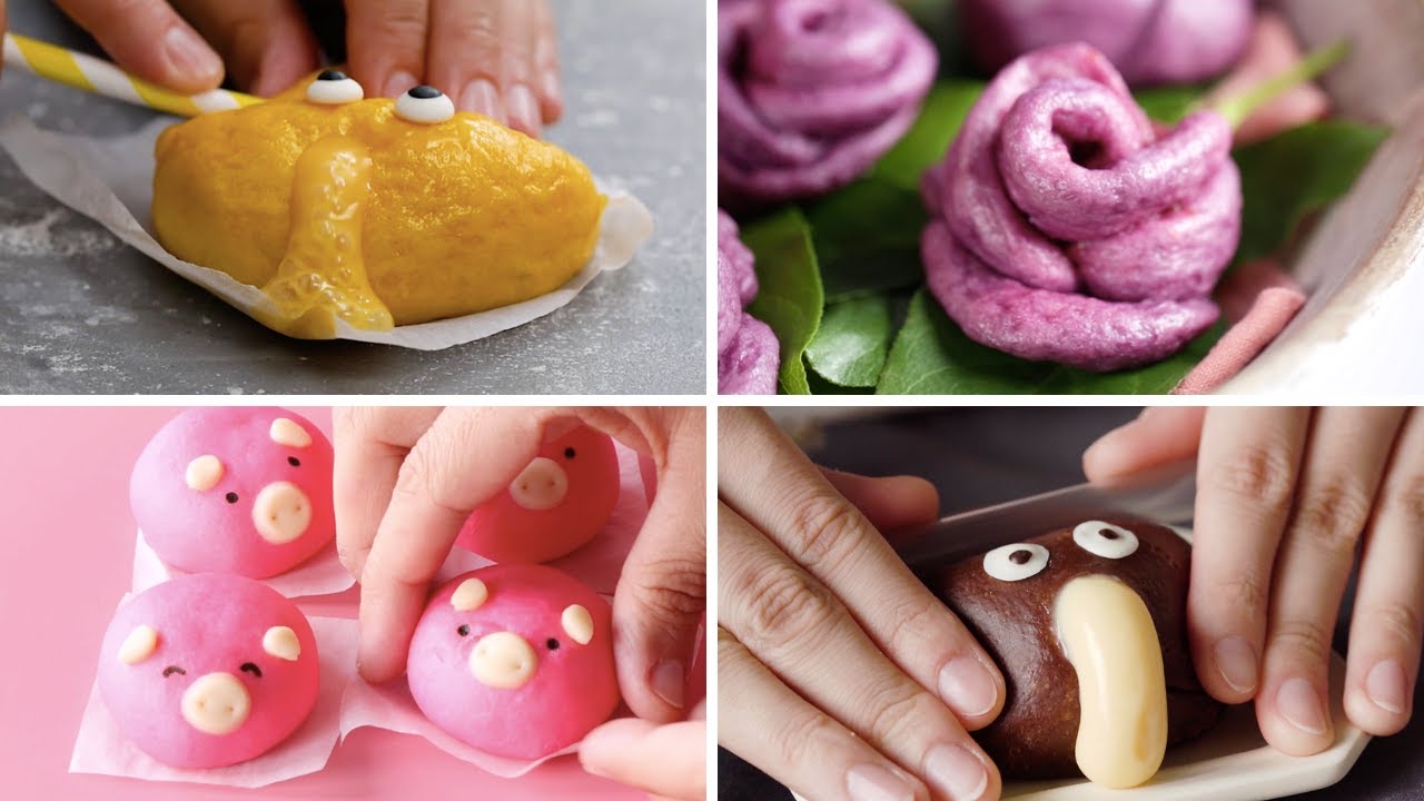 4 Scrumptious Sweet Buns You'll Want to Squish | Tastemade