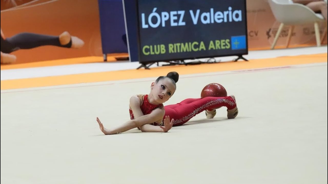 Valeria López - Rítmica Ares (AST) - Campeona de España - Alevín 2013