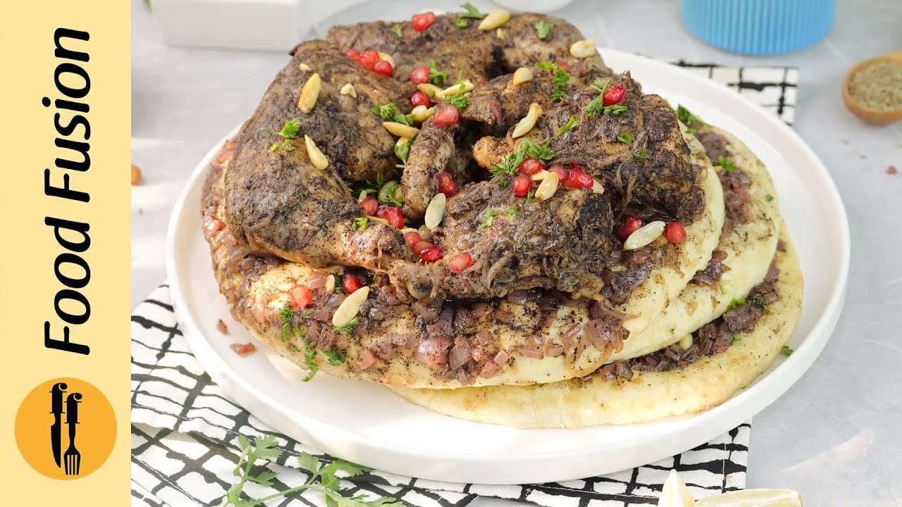 Chicken Musakhan Palestini Recipe - by Food Fusion