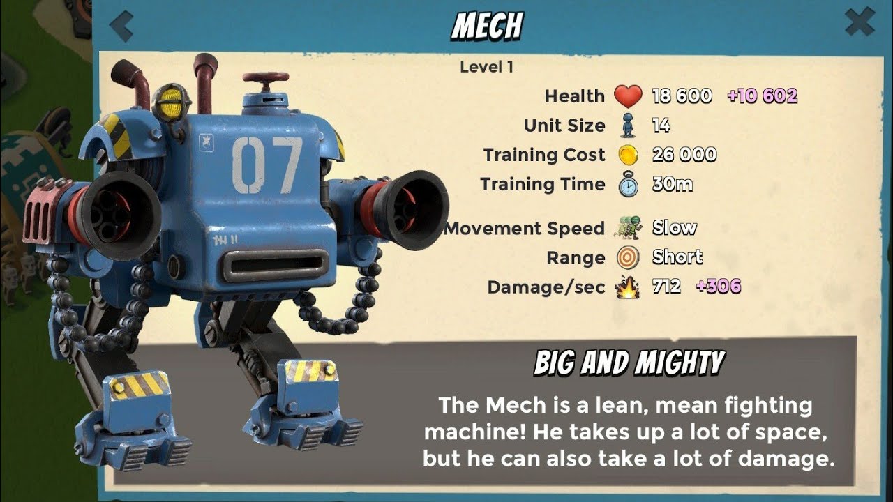 HeadQuarter Level 24 And Mech Gameplay | What Happened in headQuarter 24 | Best Updates | Boom Beach