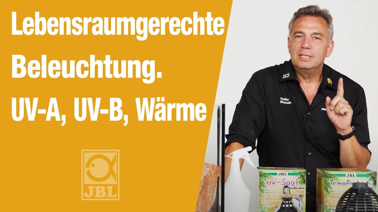 JBL TV 44: Beleuchtung im Terrarium - Regenwald, Wüste & mehr