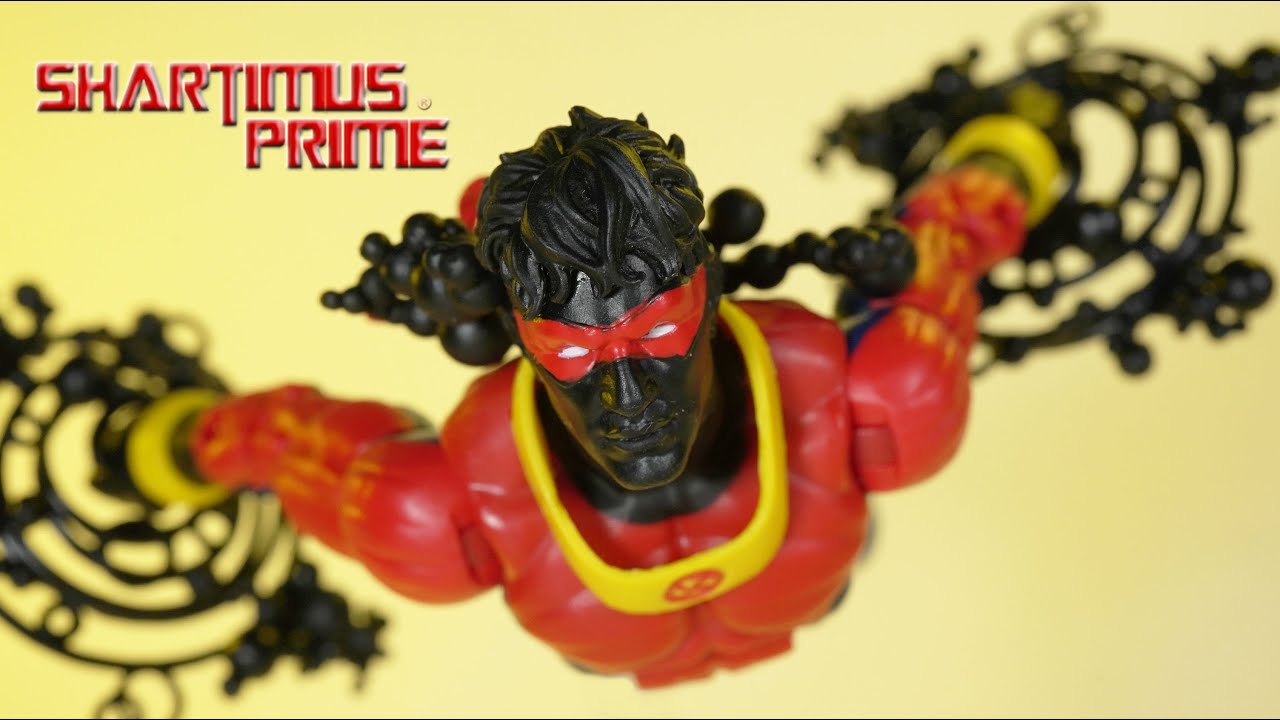 Marvel Legends Sunspot X-Force Strong Guy BAF Wave X-Men Hasbro Action Figure Review