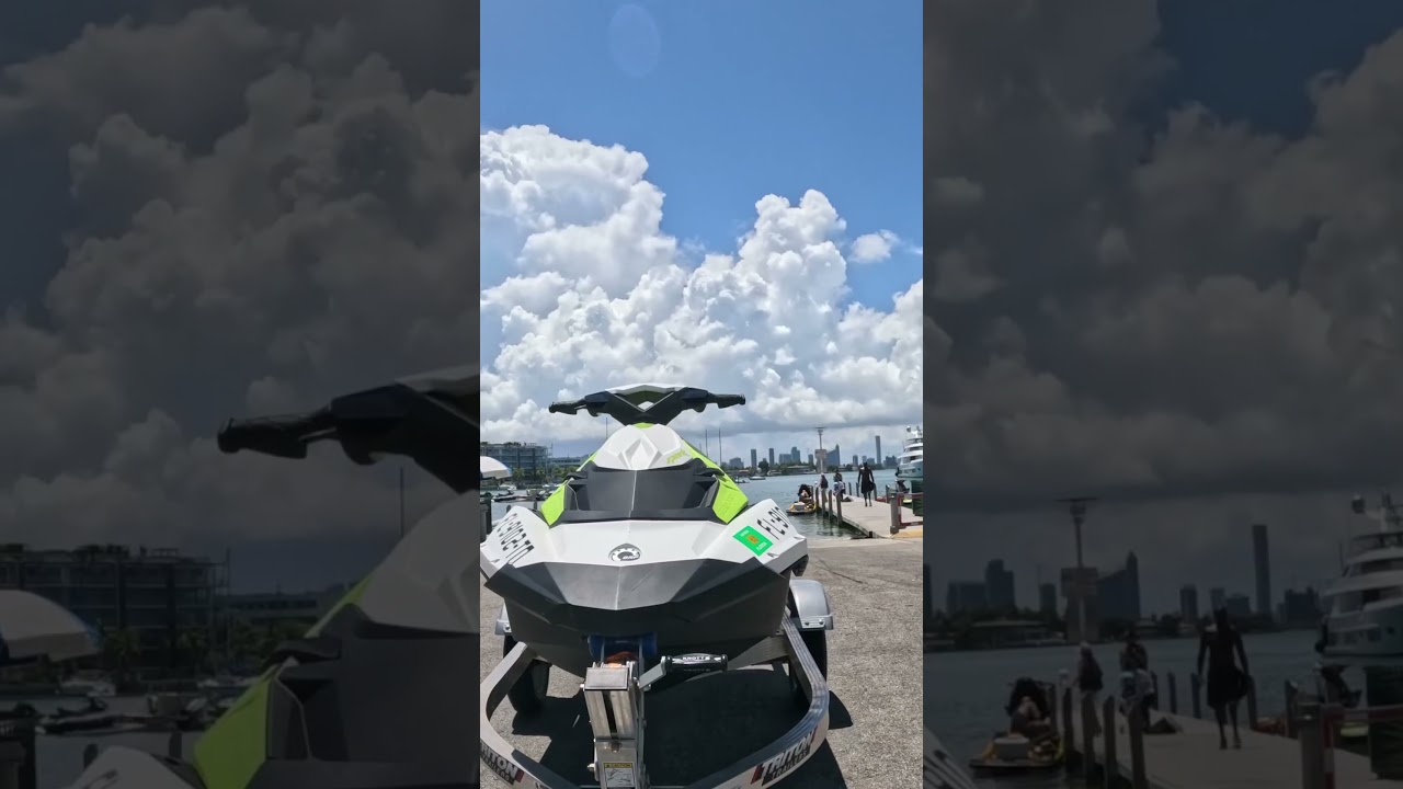 Breaking in a Brand New SEADOO SPARK #jetski #seadoo #ocean
