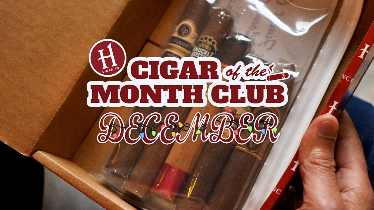 Unboxing Holt's Cigar of the Month Club - December 2024 Edition