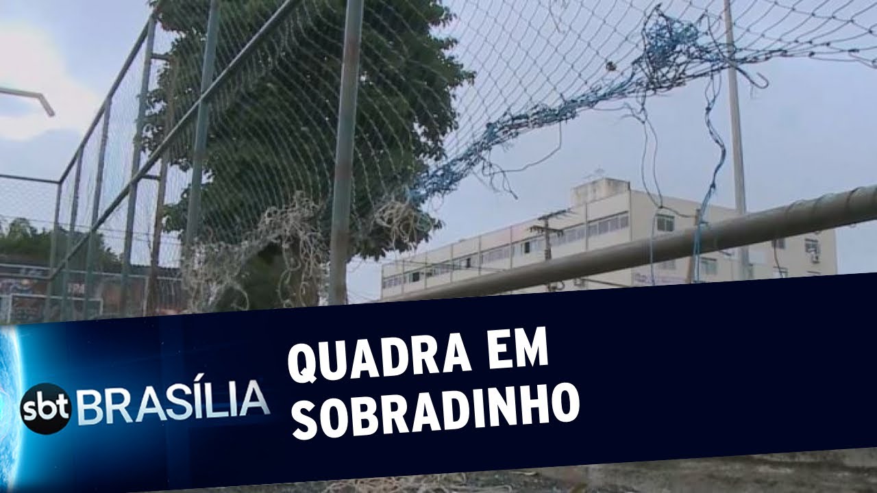 Área de lazer está abandonada | SBT Brasília 02/03/2020