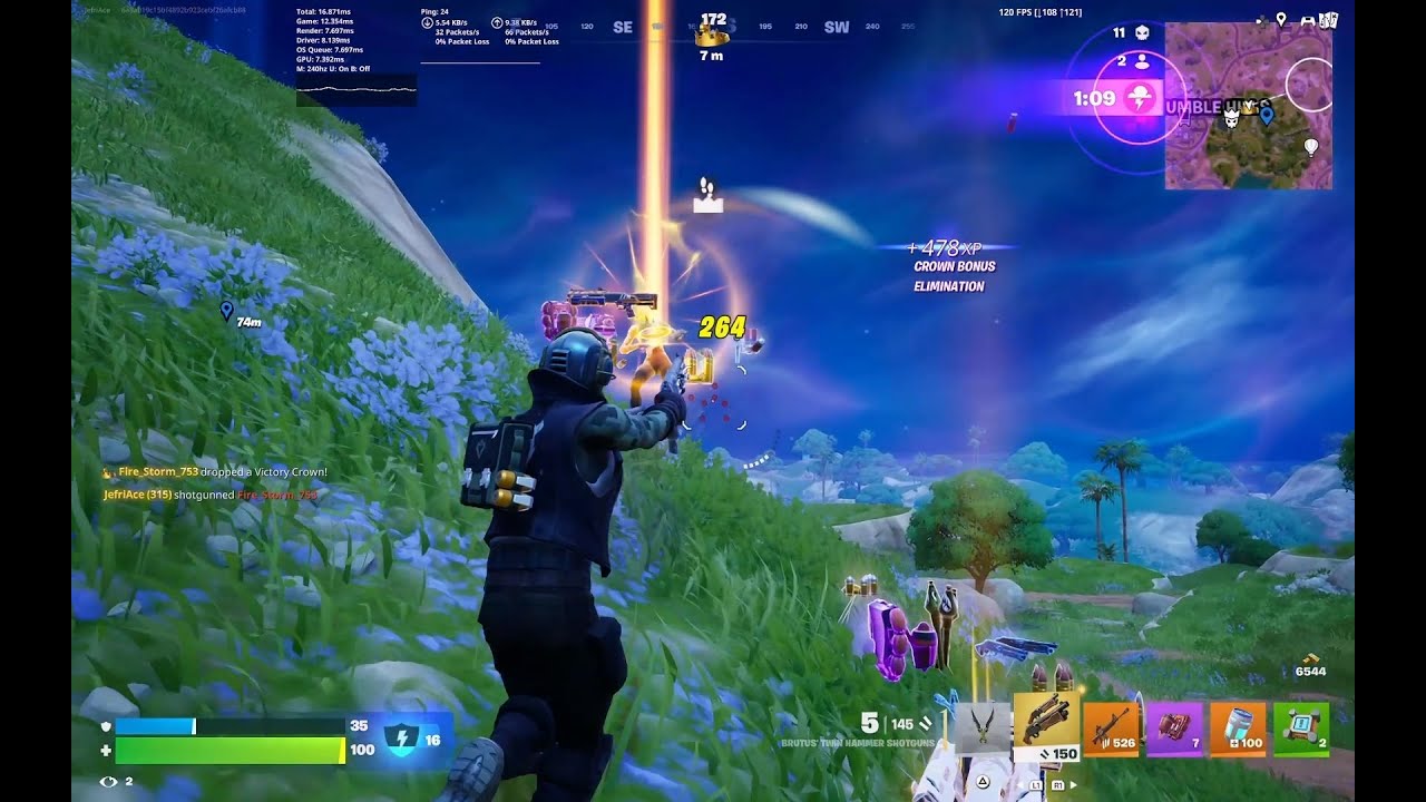 Chapter 7 Season 1 Crowned Victory - 12 Elims