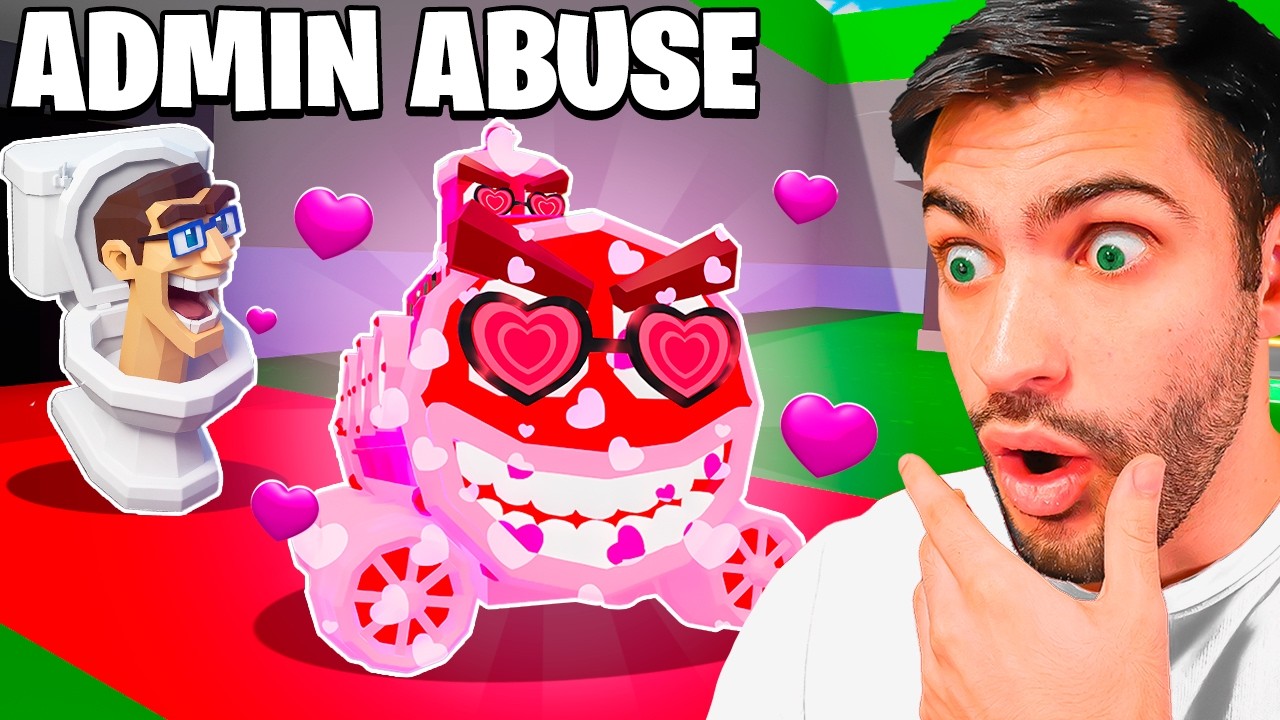 🔴 ADMIN ABUSE #2 + VALENTINE EVENT in Fortnite Steal the Brainrot! NEW SECRET CODES (LIVE)