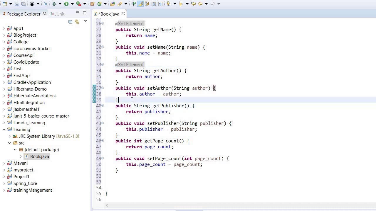Java Jaxb object to xml
