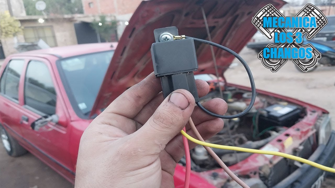 Como Conectar Un Relay Para Accionar Automatico De Burro De Arranque / Ford Fiesta 1.4