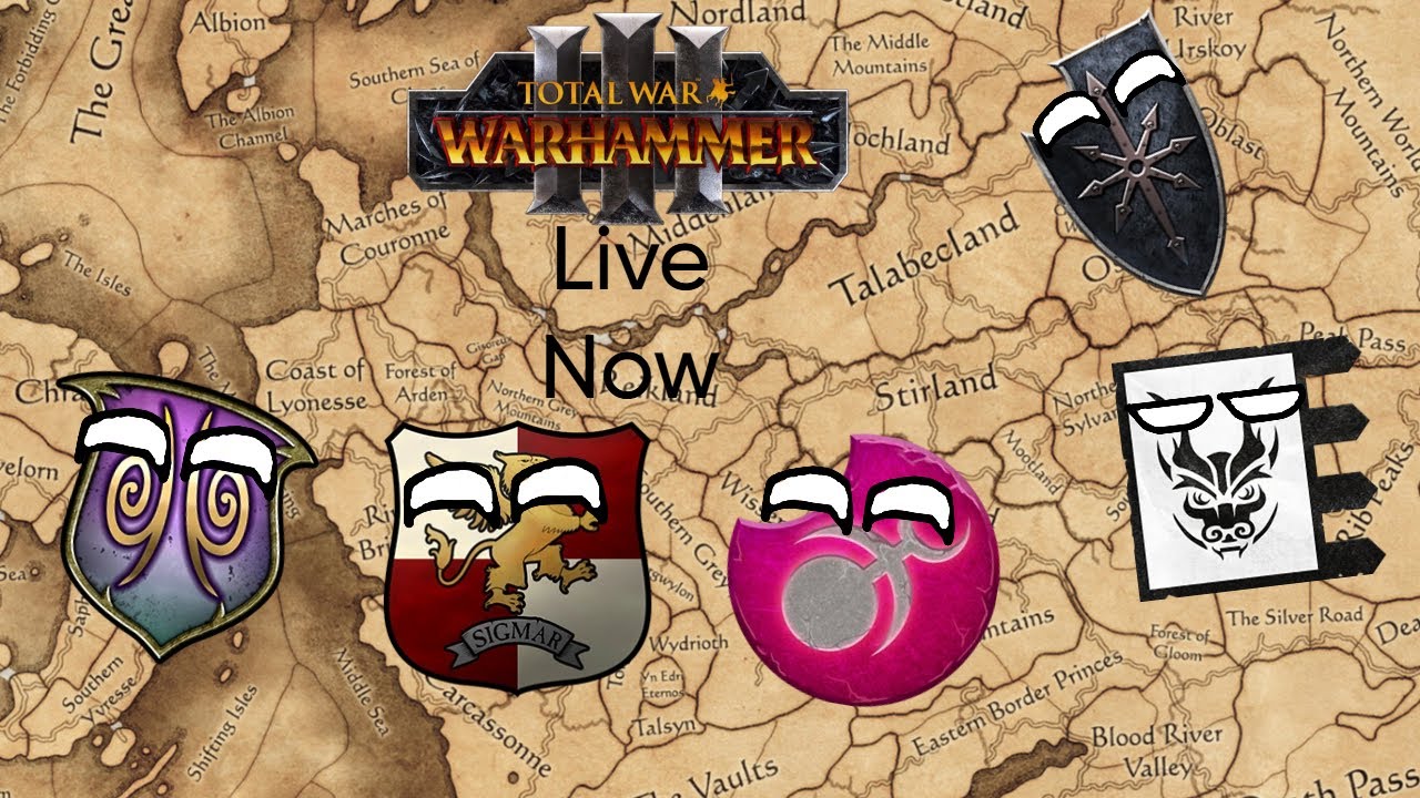 total war warhammer 3 multiplayer five man chaos