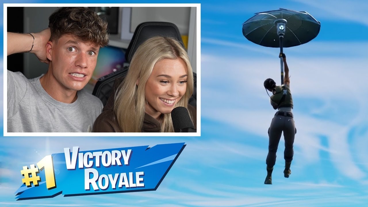 Meine Freundin spielt zum 1. Mal FORTNITE