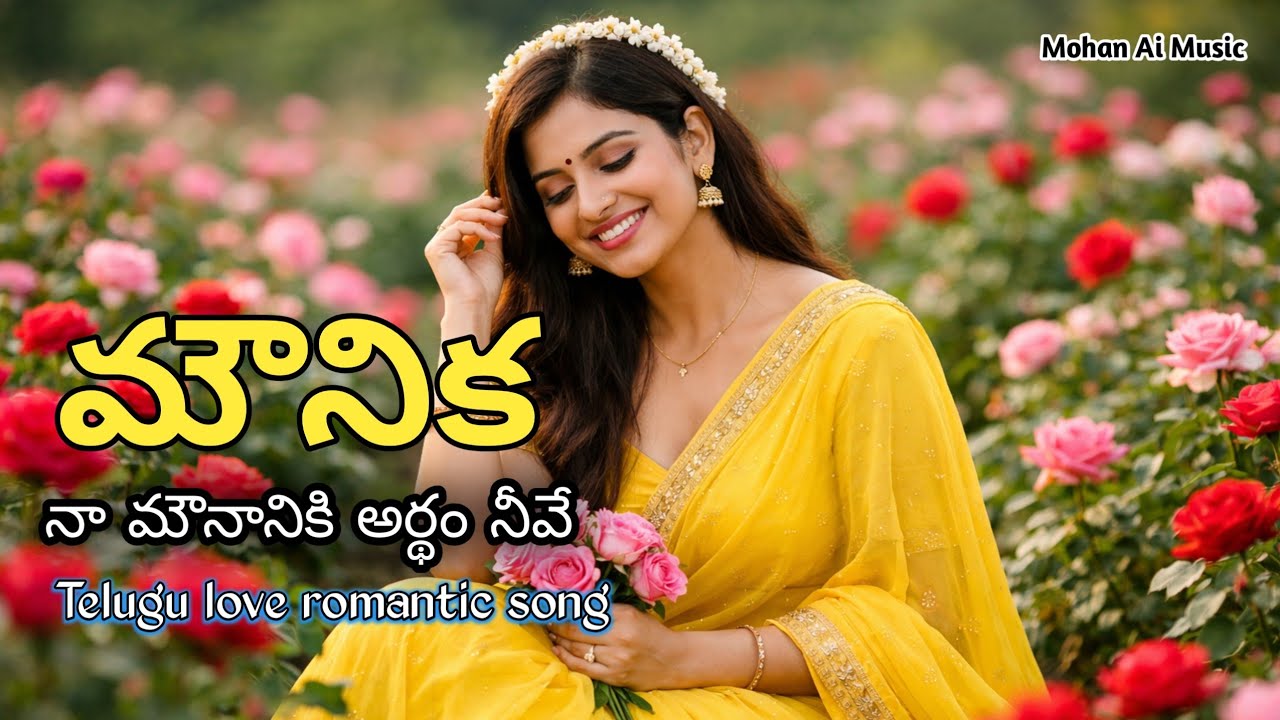 మౌనిక 💕 నా మౌనం | Mounika Telugu Song | 2026 New Love Song | Mounika telugu love song 
