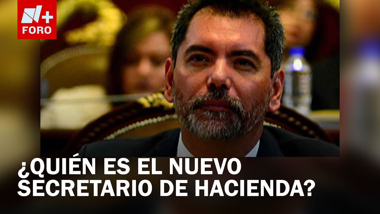 ¿Quién es Edgar Amador Zamora, nuevo secretario de Hacienda de México? - A Las Tres