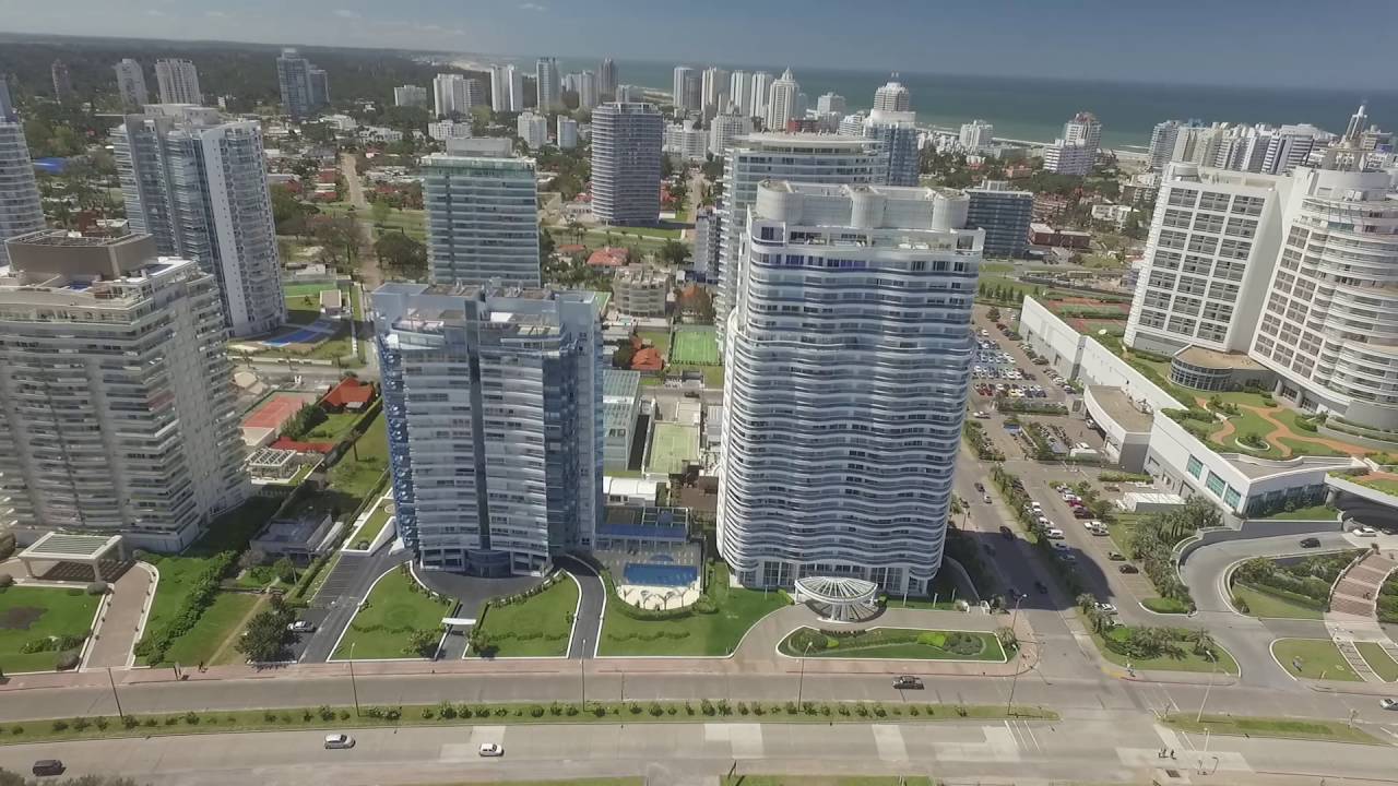Punta del Este Fly By  - View From a Drone