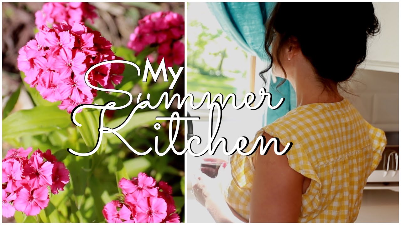 Slow Living in my Summer Kitchen | Relaxing Cooking Vlog🌺