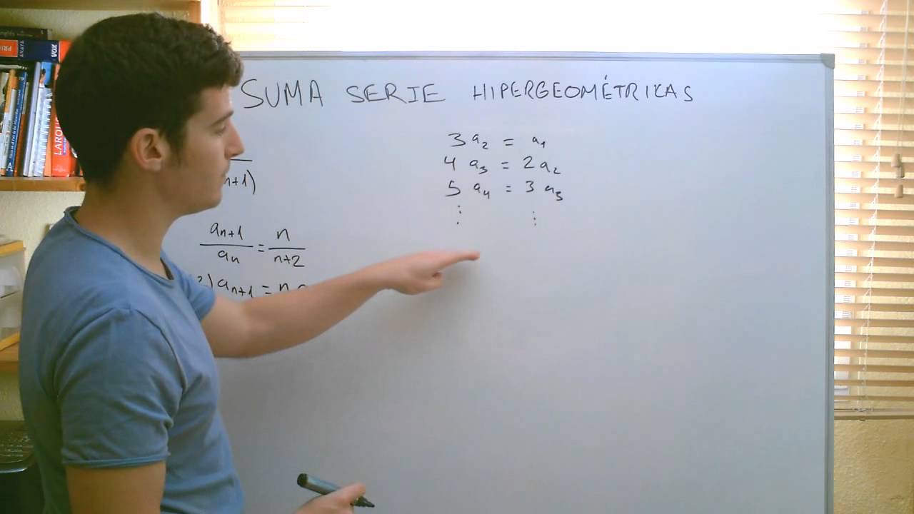Cálculo - Suma de serie hipergeométrica