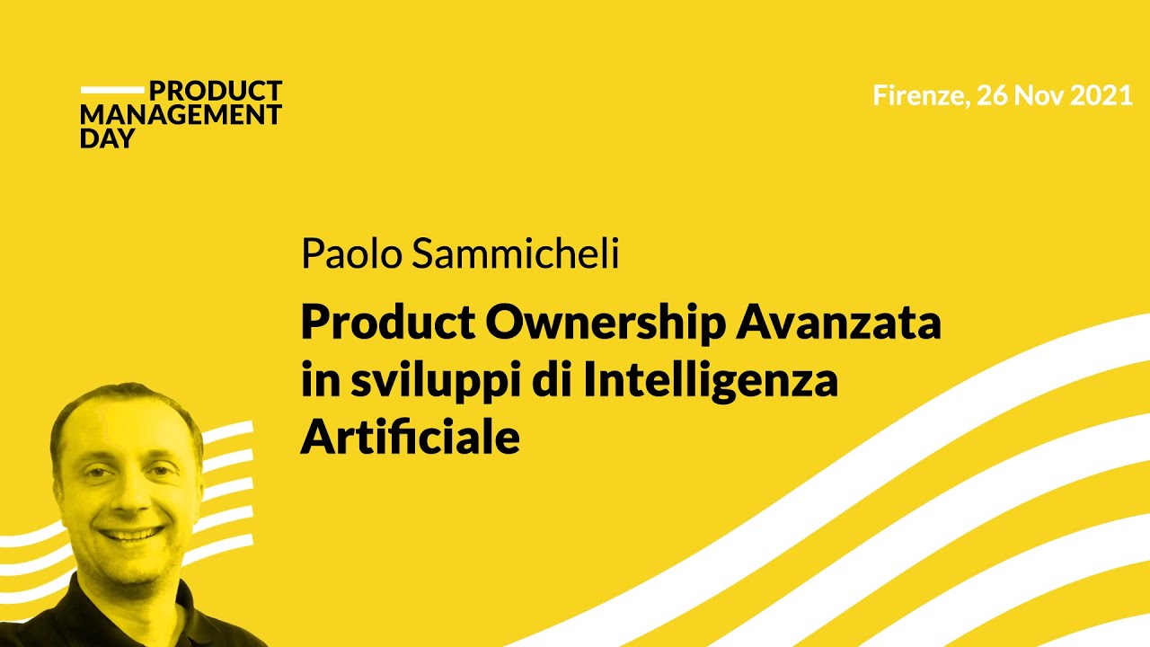 Product Ownership Avanzata in sviluppi di Intelligenza Artificiale