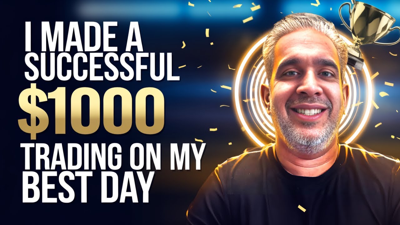 I Made A SUCCESSFUL $1000 Trading On My Best Day