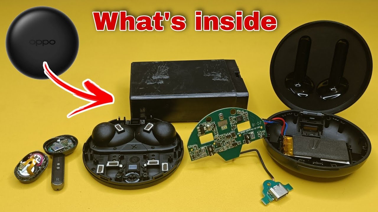 Oppo Enco w31 (teardown) | Oppo Earbuds What's inside