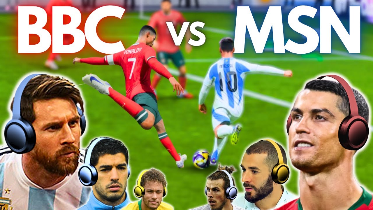 Messi & Ronaldo play FC 26 - MSN vs BBC!
