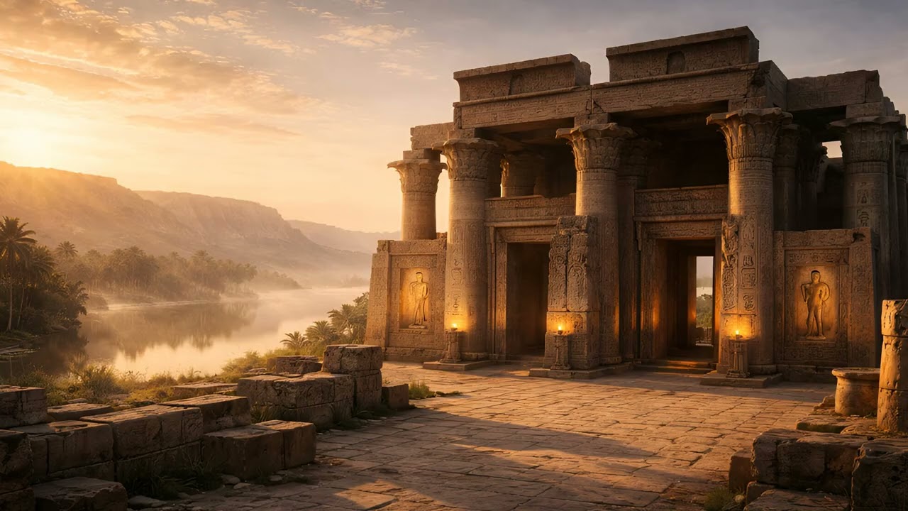 Flood of Life 𓆄 Nile House of Sobek — Meditative Immersion 𓆄 Ancient Egypt Sacred Music