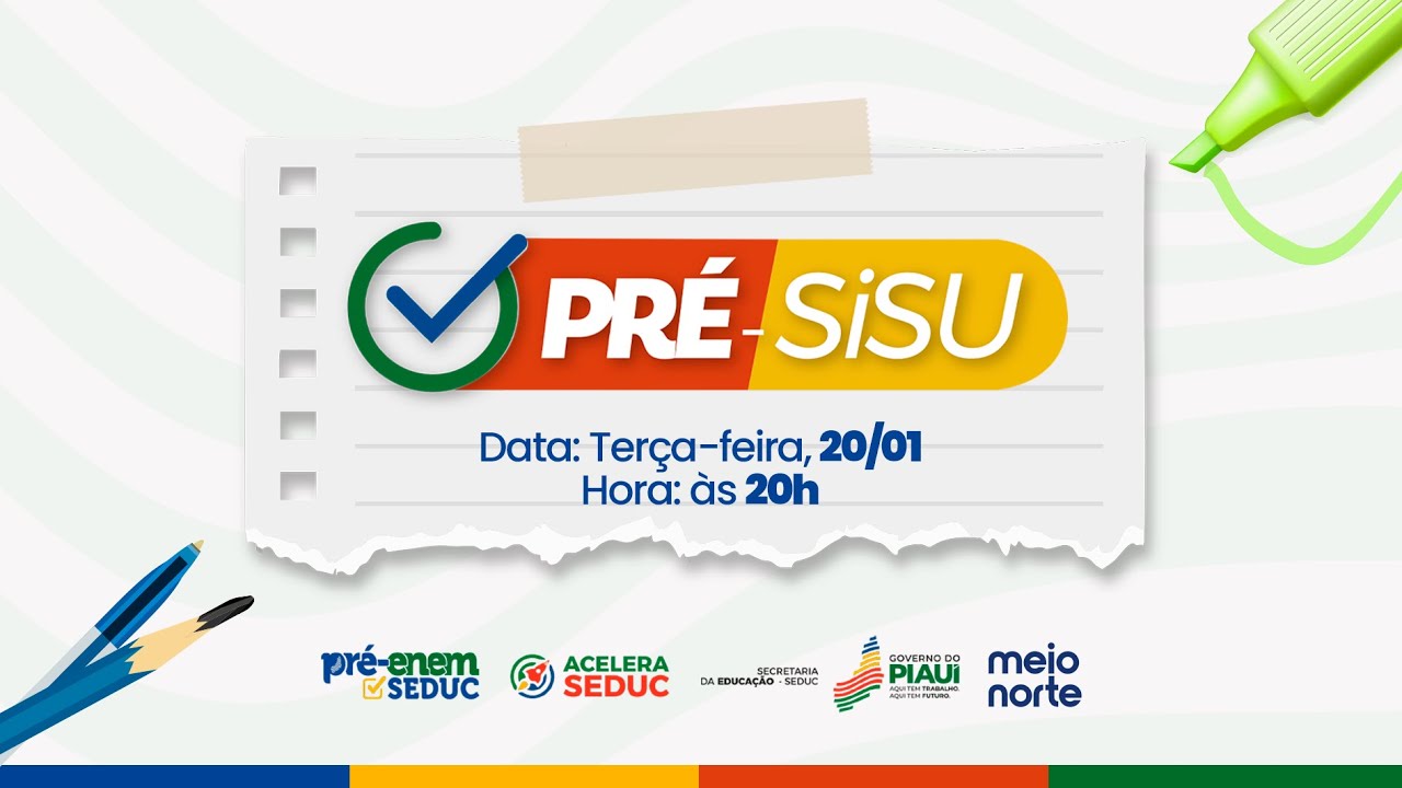 🔴 AO VIVO | TUDO SOBRE AS NOTAS DO ENEM 2026 E COMO ESCOLHER O CURSO IDEAL